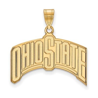 Ohio State University x-Large Pendant 14k Yellow Gold 4Y070OSU, MPN: 4Y070OSU, 886774887562