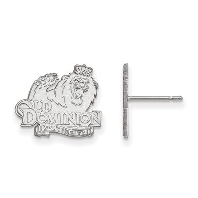 Old Dominion University Small Post Earring 10k White Gold 1W008ODU, MPN: 1W008ODU, 886774776477