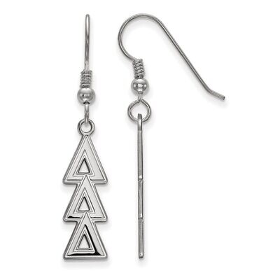 Delta Delta Delta Dangle Medium Earrings Sterling Silver SS004DDD, MPN: SS004DDD, 886774599076