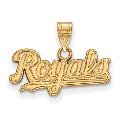 Kansas City Royals Small Pendant Gold-plated Silver GP017ROY, MPN: GP017ROY, 886774921440