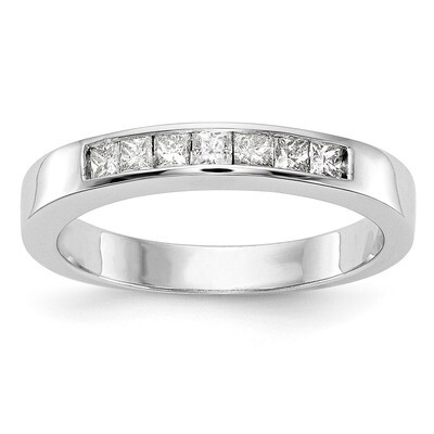 7-Stone Diamond Channel Band 14k White Gold RM3301B-033-WAA, MPN: RM3301B-033-WAA, RM3301B-033-WAA_…