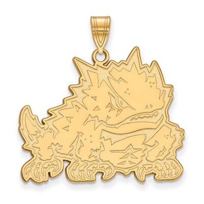 Texas Christian University x-Large Pendant 10k Yellow Gold 1Y039TCU, MPN: 1Y039TCU, 886774816111