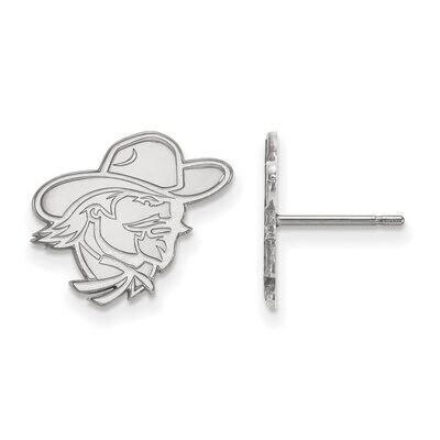 Eastern Kentucky University Small Post Earring 10k White Gold 1W008EKU, MPN: 1W008EKU, 886774776132