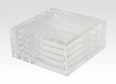 Tizo Acrylic Coaster Set Clear HA110CLCO, MPN: HA110CLCO,