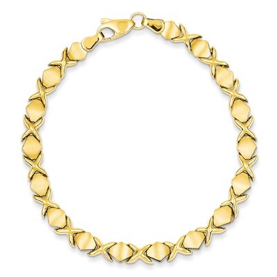 Fancy Bracelet 7 Inch 14k Gold ST638-7, MPN: ST638-7, 886774564999