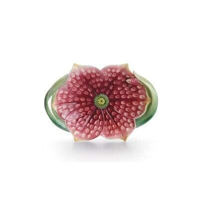 Franz Porcelain Flowerama Fritillary Flower Saucer FZ01086, MPN: FZ01086,