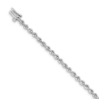 Bracelet 14k White Gold Diamond BM4609-033-WA, MPN: BM4609-033-WA, 191101333002