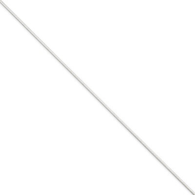 1.20mm Octagonal Snake Chain 20 Inch 14k White Gold WOS120-20, MPN: WOS120-20, 886774431574