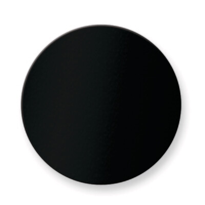 1 1/4 x 1 1/4 Round Black Anodized Aluminum Plates-Sets of 6  GM3724-BA, MPN: GM3724-BA,