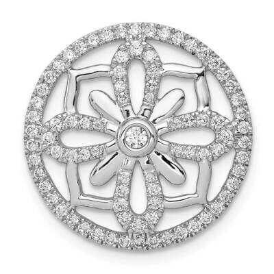 1/2Ct. Diamond Fancy Chain Slide 14k White Gold PM3945-050-WA, MPN: PM3945-050-WA,