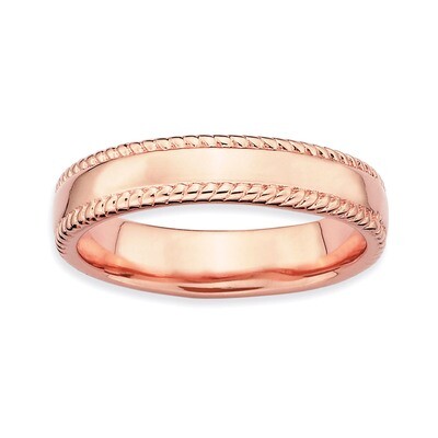 Pink-plated Ring - Sterling Silver QSK312, MPN: QSK312, 883957282626