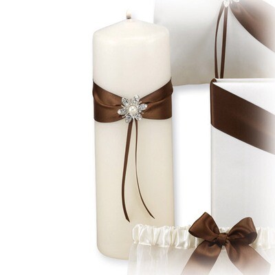 Shimmering Mocha Unity Candle GM6512