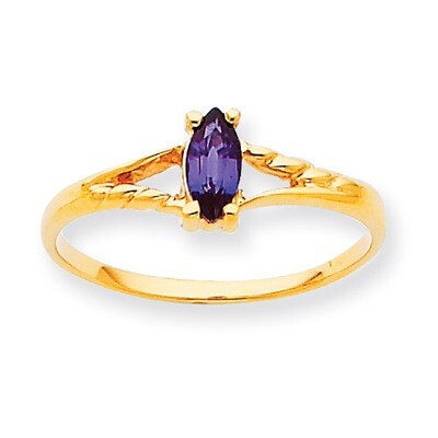 Polished Geniune Rhodolite Garnet Birthstone Ring 10k Gold 10XBR183, MPN: 10XBR183, 191101091452