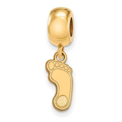 University of North Carolina Bead Charm Small Dangle Gold-plated Silver GP052UNC, MPN: GP052UNC, 88…