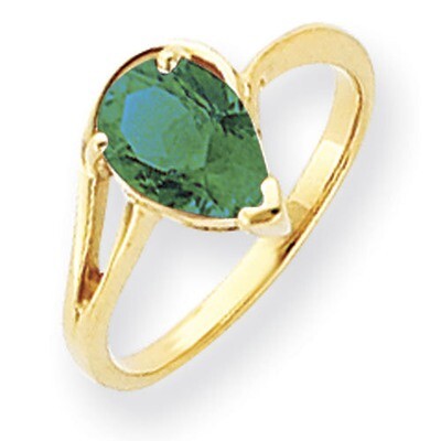 Mount Saint Helens Ring 14k Gold 9x6mm Pear Y4616MS, MPN: Y4616MS, 883957463827