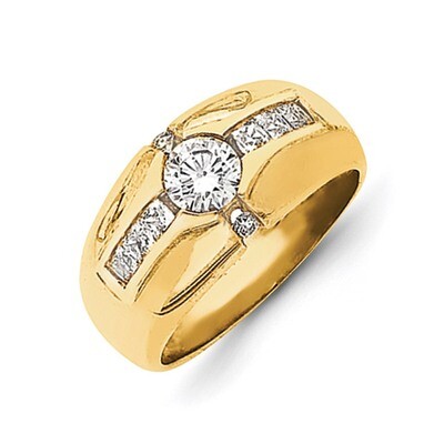 Diamond Men&#39;s Band 14k Gold X9204AA, MPN: X9204AA, 196904148136