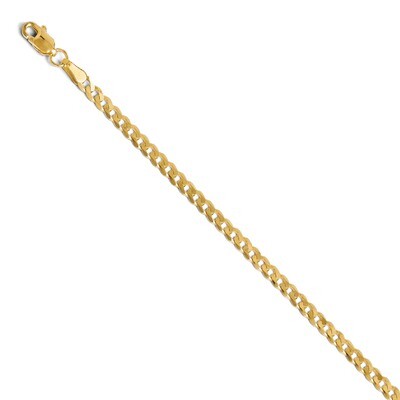 Leslie&#39;s 2.9mm Beveled Curb Chain 20 Inch - 14k Gold HB-1237-20, MPN: 1237-20, 886774542355