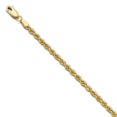 Leslie&#39;s 3.0mm Solid Rope Chain 8 Inch - 14k Gold HB-7055-8, MPN: 7055-8, 886774546186