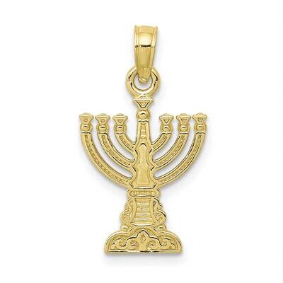 Menorah Pendant 10k Gold 10D3800, MPN: 10D3800,