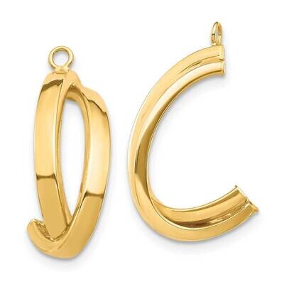 Dangle Earring Jacket 14k Gold YE1832, MPN: YE1832, 716838334049