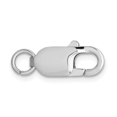 Lightweight Lobster with Jump Ring Clasp 14k White Gold WG1632, MPN: WG1632,