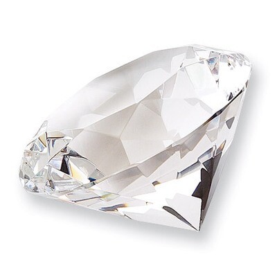 Clear Crystal Gem Paperweight GM646, MPN: GM646, 47105041521
