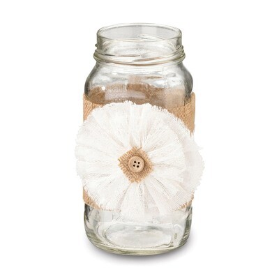 Lillian Rose Set of 4 Rustic Burlap Flower Wrap Bands GM20304, MPN: GM20304, 710309409120