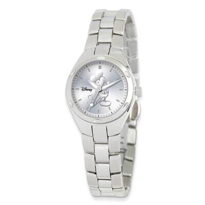 Disney Stainless Steel Round Silver Dial Mickey Mouse Watch Adult Size XWA4399, MPN: XWA4399, 84323…