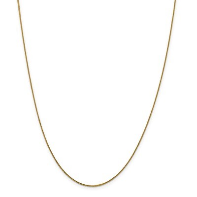 Leslie&#39;s 22 Inch .8 mm Quadra Wheat Chain 14k Gold Diamond-cut HB-3077-22, MPN: 3077-22, 1911017414…