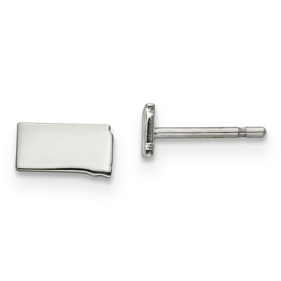 South Dakota State Small Earrings Sterling Silver Engravable XNE50SS-SD, MPN: XNE50SS-SD, 886774567…