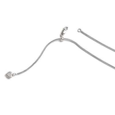 Leslie&#39;s Adjustable Snake Chain 22 Inch - Sterling Silver HB-FC22-22, MPN: FC22-22, 886774542096