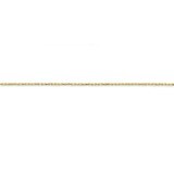 1.2mm Solid Diamond-cut Machine-Made with Lobster Rope Chain 16 Inch 14k Gold M012L-16, MPN: M012L-…