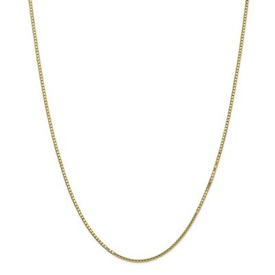 30 Inch 1.5mm Box Chain 10k Gold 10BX150-30, MPN: 10BX150-30, 191101440236