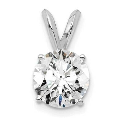 1.00Ct. Certified Vs/Si, D E F, Lab Grown Diamond Solitaire Pendant 14k White Gold PM4396-100C-WLD,…