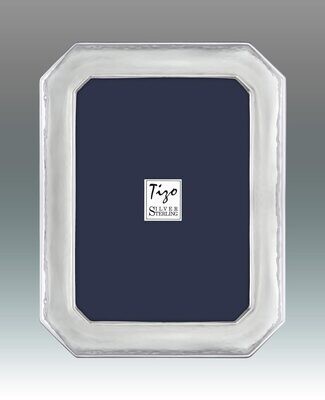 Tizo Long Octagon Sterling Silver Picture Frame 8 x 10 Inch, MPN: 1800-80,