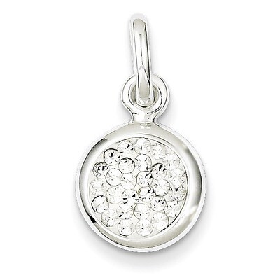 Stellux Crystal Pendant Sterling Silver QP1395, MPN: QP1395, 883957959009