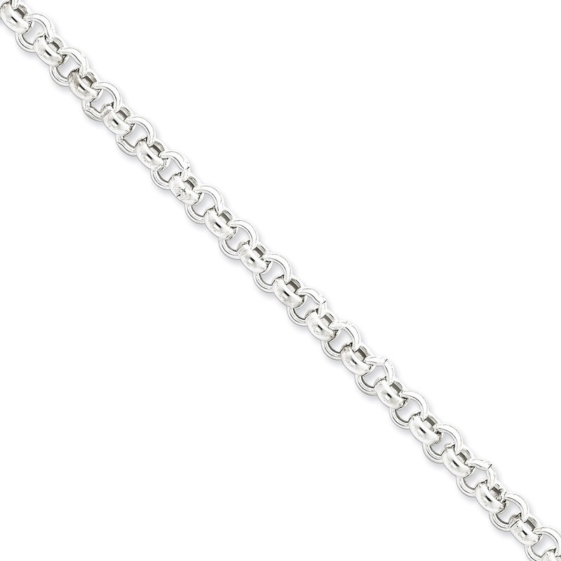 16 Inch 6.5mm Rolo Chain Sterling Silver QFC107-16, MPN: QFC107-16, 883957941974