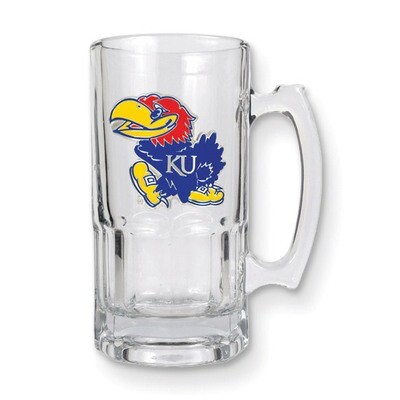 University of Kansas 1-liter Glass Macho Tankard GC3479, MPN: GC3479, 89006705249