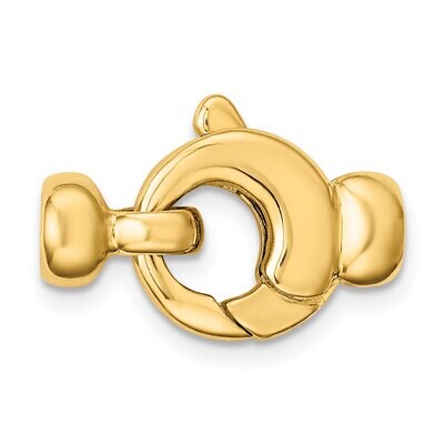 Fancy Pearl Clasp 14k Yellow Gold YG2030, MPN: YG2030,
