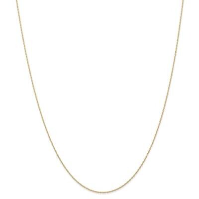 .6 mm Carded Cable Rope Chain 22 Inch 14k Gold 6RY-22, MPN: 6RY-22, 883957165820