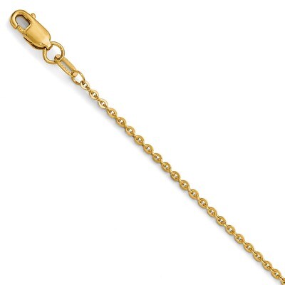Leslie&#39;s Flat Cable Chain 24 Inch - 14k Gold HB-4073-24, MPN: 4073-24, 886774965246
