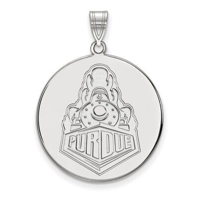 Purdue x-Large Disc Pendant Sterling Silver SS065PU, MPN: SS065PU, 886774696515