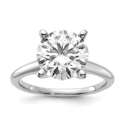 3 5/8ct. G H I True Light Round Moissanite Solitaire Ring 14k White Gold RM5965WR-400-10MT, MPN: RM…