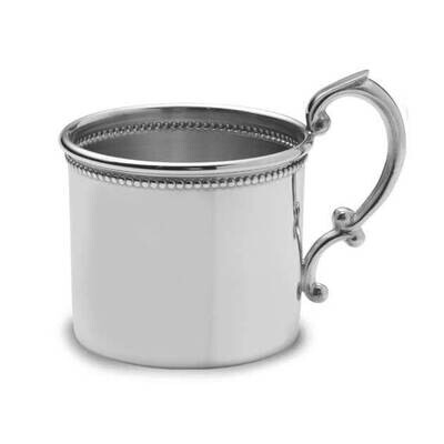 Beaded Baby Cup Pewter GP8917, MPN: GP8917, 781642003771
