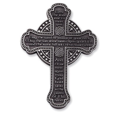 Irish Blessing Pewter Finish Wall Cross GP1027, MPN: GP1027, 785525050289