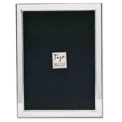 925 Beaded 2x3 Photo Picture Frame Sterling Silver GP8944, MPN: GP8944,
