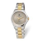 Charles Hubert Ladies 2-Tone Stainless Lt Gold Crystal Dial Watch  XWA6088, MPN: XWA6088, 848870009…