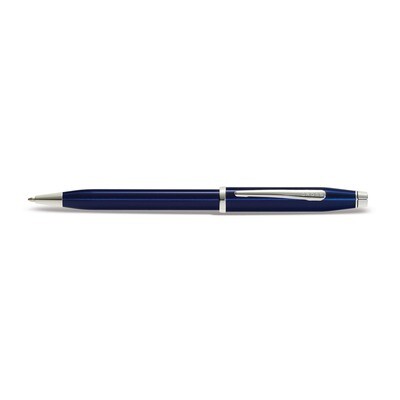 Century II Translucent Blue Lac Rhodium Ballpoint Pen GM20516, MPN: GM20516, 73228127293