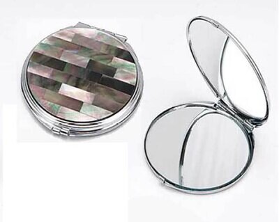 Tizo Compact Mirror Black Mother of Pearl MOP300BLK, MPN: MOP300BLK,