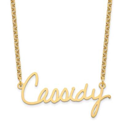 Signature Necklace Sterling Silver Gold-plated XNA506GP, MPN: XNA506GP, 191101221514